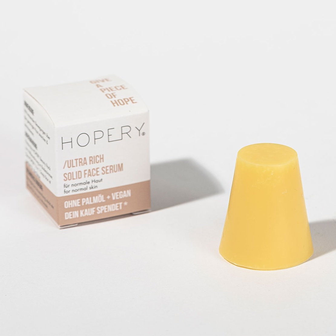 HOPERY Ser Solid Ultra Rich pentru Ten Normal Vegan 16g – Ulei de Argan, Rodie și Vitamina E
