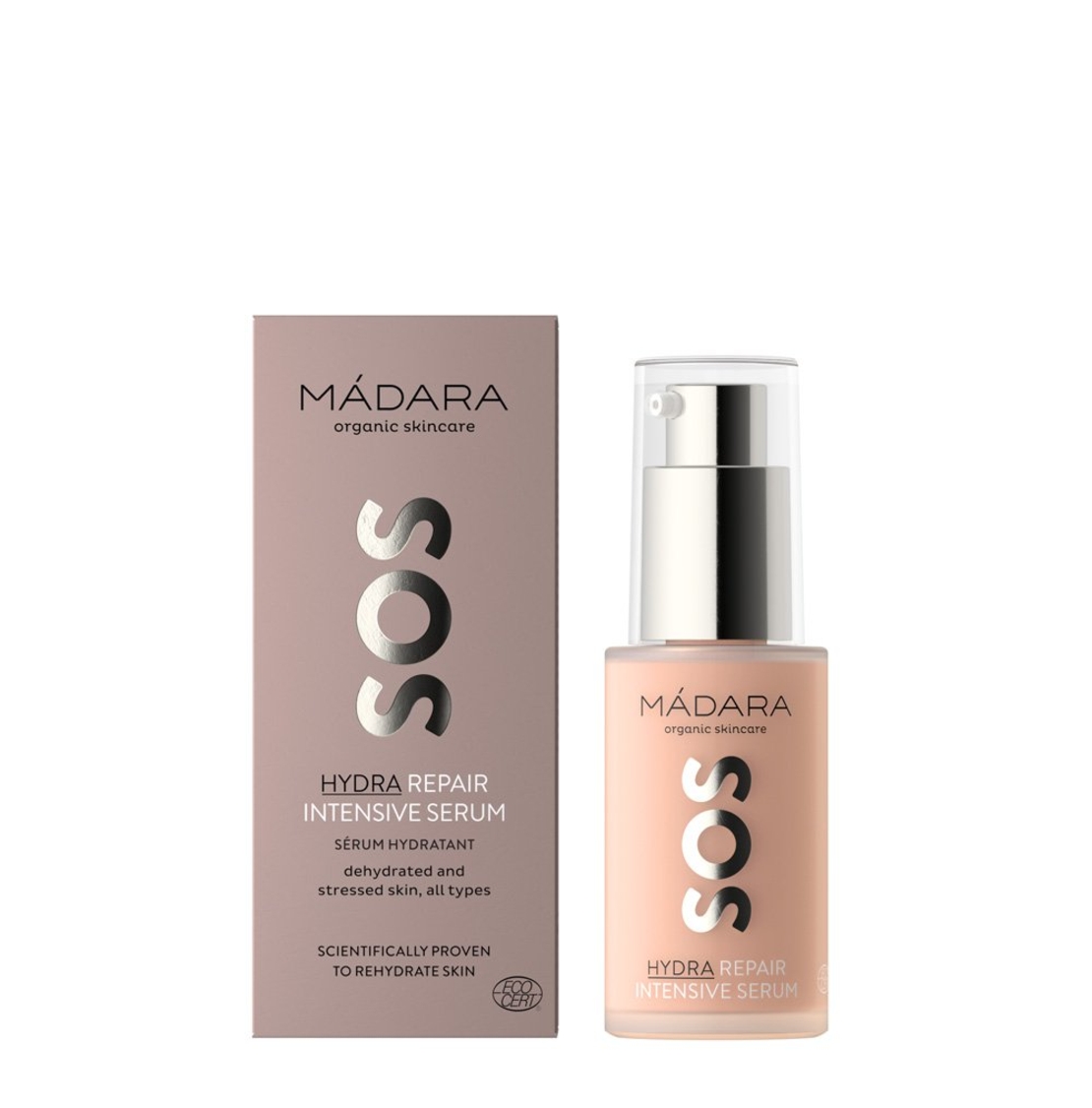 MÁDARA SOS HYDRA REPAIR Ser intensiv hidratant pentru ten deshidratat 30 ml
