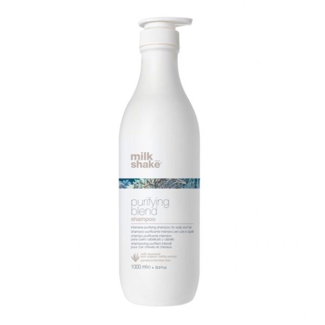 Milk_Shake® Purifying Blend  Shampoo – șampon pentru curățarea intensă a scalpului și părului- 1000 ml