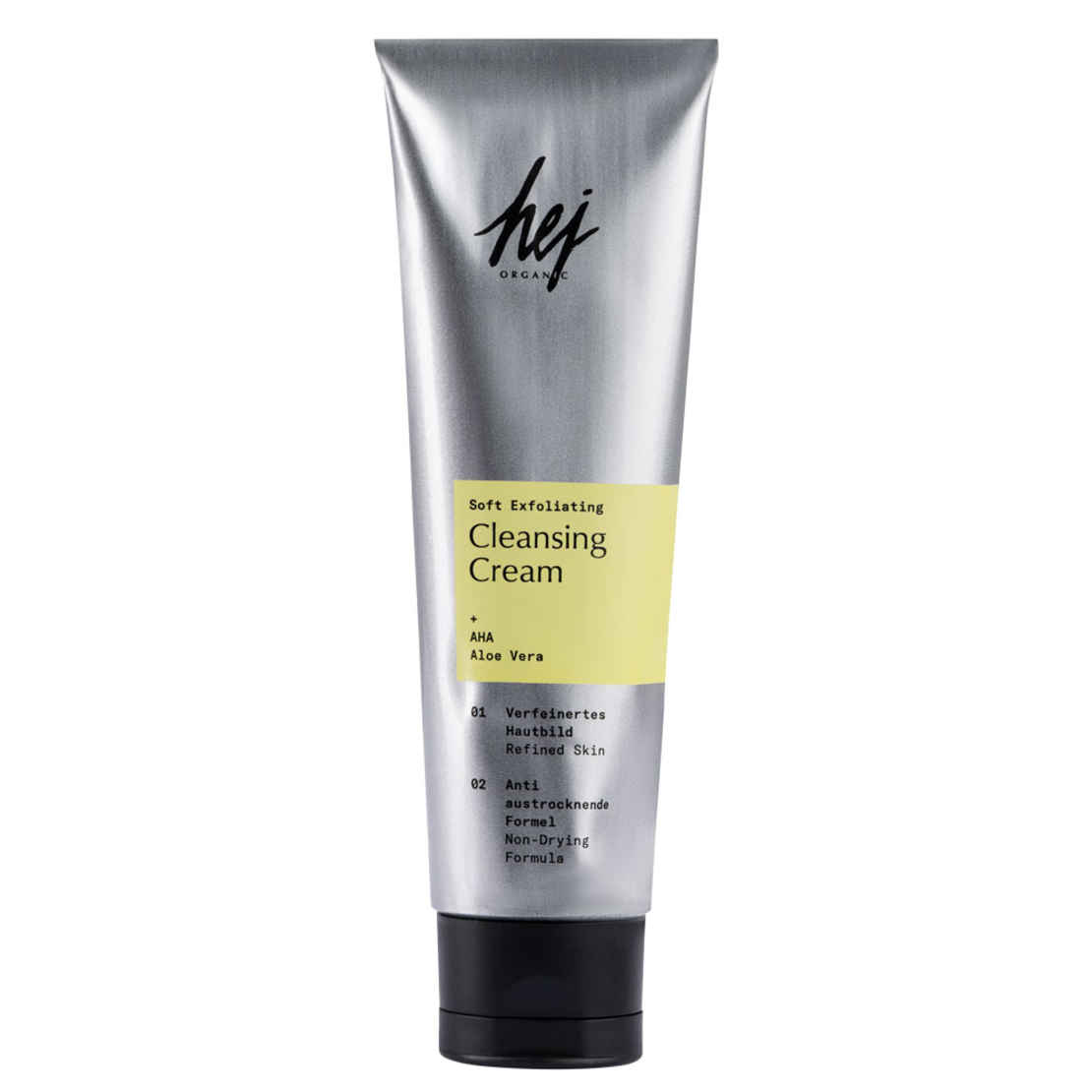 HEJ ORGANIC LONGEVITY AHA Soft Exfoliating-  Demachiant exfoliant cremă  Organic 100ml