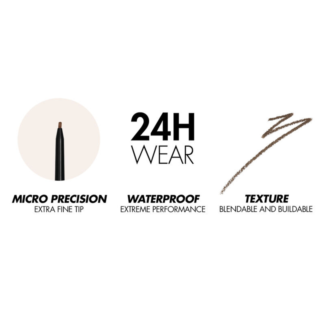MAKEUP FOR EVER AQUA RESIST BROW DEFINER- CREION DE SPRÂNCENE PENTRU PRECIZIE, REZISTENT LA APĂ