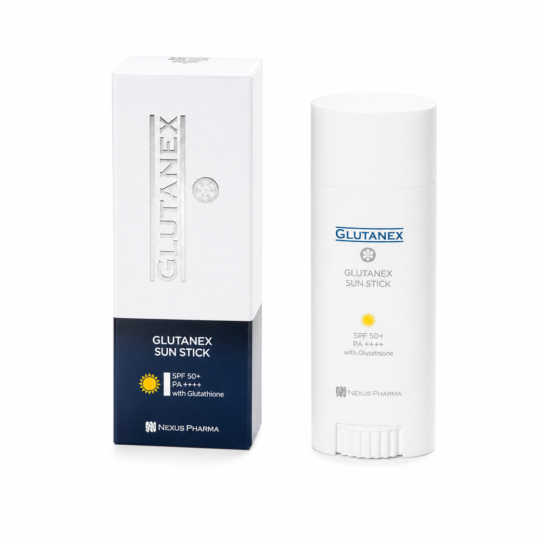 Glutanex Sun Stick SPF 50+ PA++++ – Stick Protecție Solară UVA/UVB, Finish Mat 30 gr