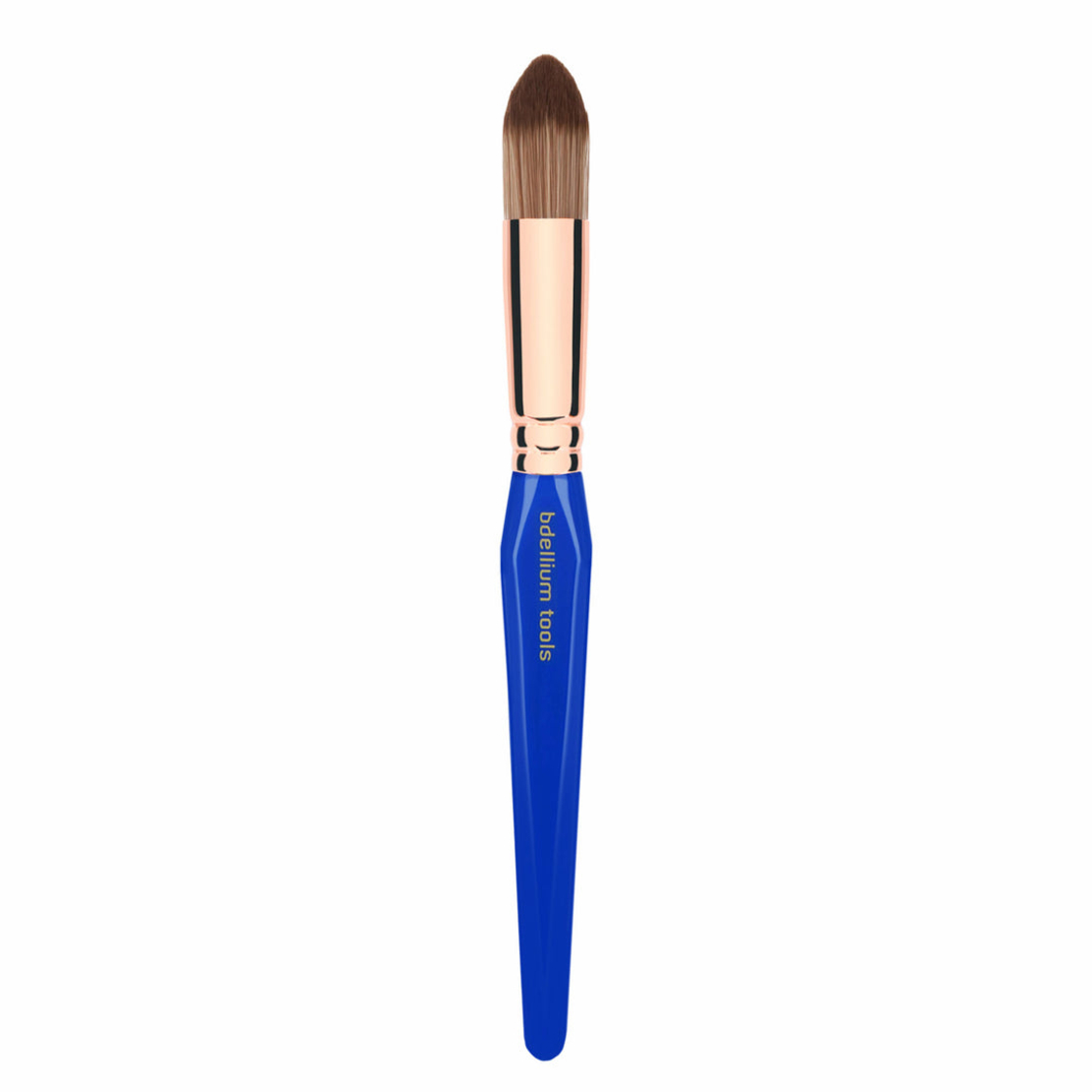 Bdellium Tools Golden Triangle  Series-  949 Pointed Foundation - PENSULĂ DE CONTUR PENTRU PRODUSE LICHIDE, CREMOASE SI MIXTE - 494 GT