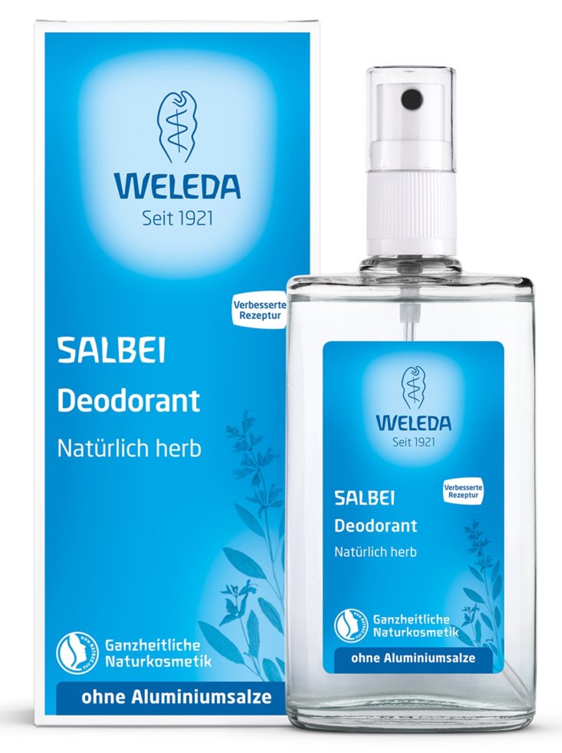 Weleda Deodorant Spray cu Salvie BIO – 100 ml