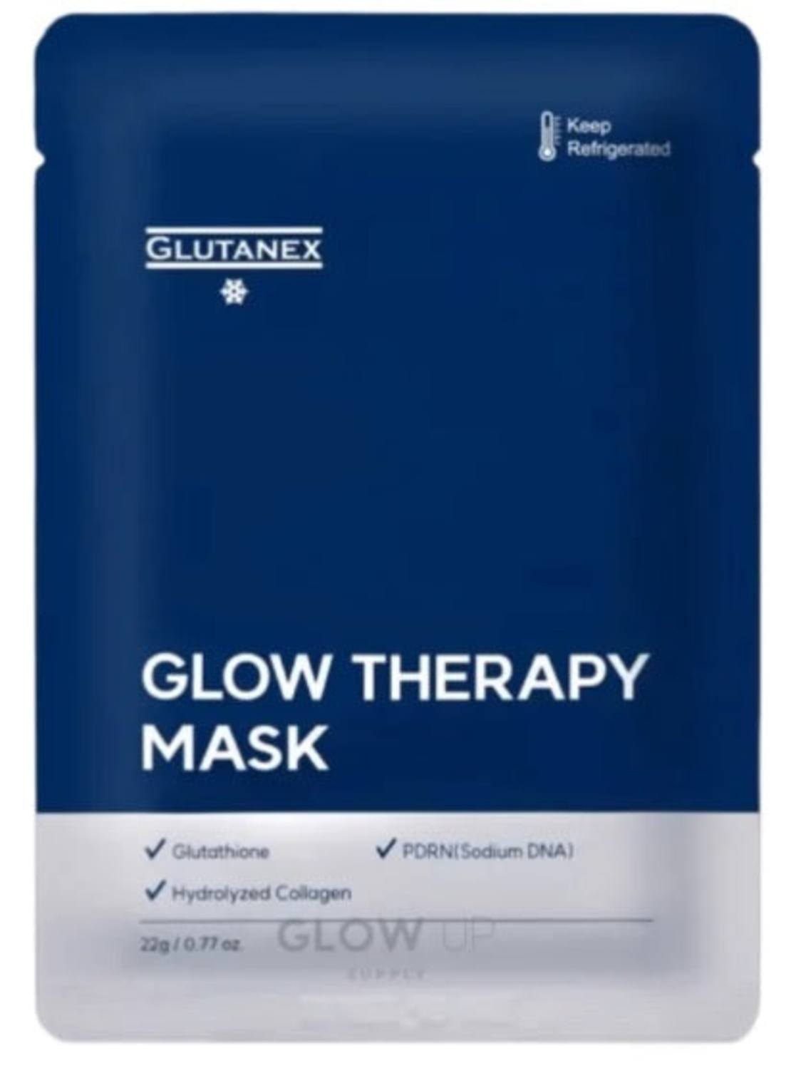 Glutanex Glow Therapy Mask – Mască Intensivă pentru Luminozitate și Hidratare Profundă