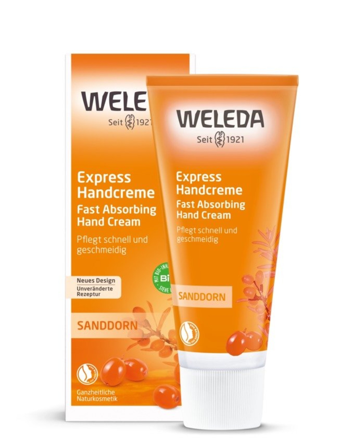 Weleda Cremă de Mâini cu Cătină BIO – 50 ml | Hidratare și Catifelare