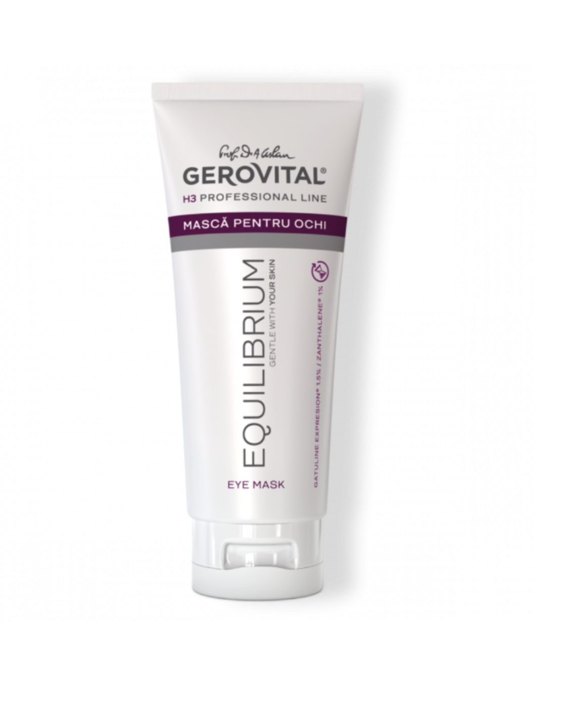 Gerovital H3 Equilibrium - Mască Antirid pentru Ochi cu Efect Anticearcăn și Diminuare Riduri 100 ml