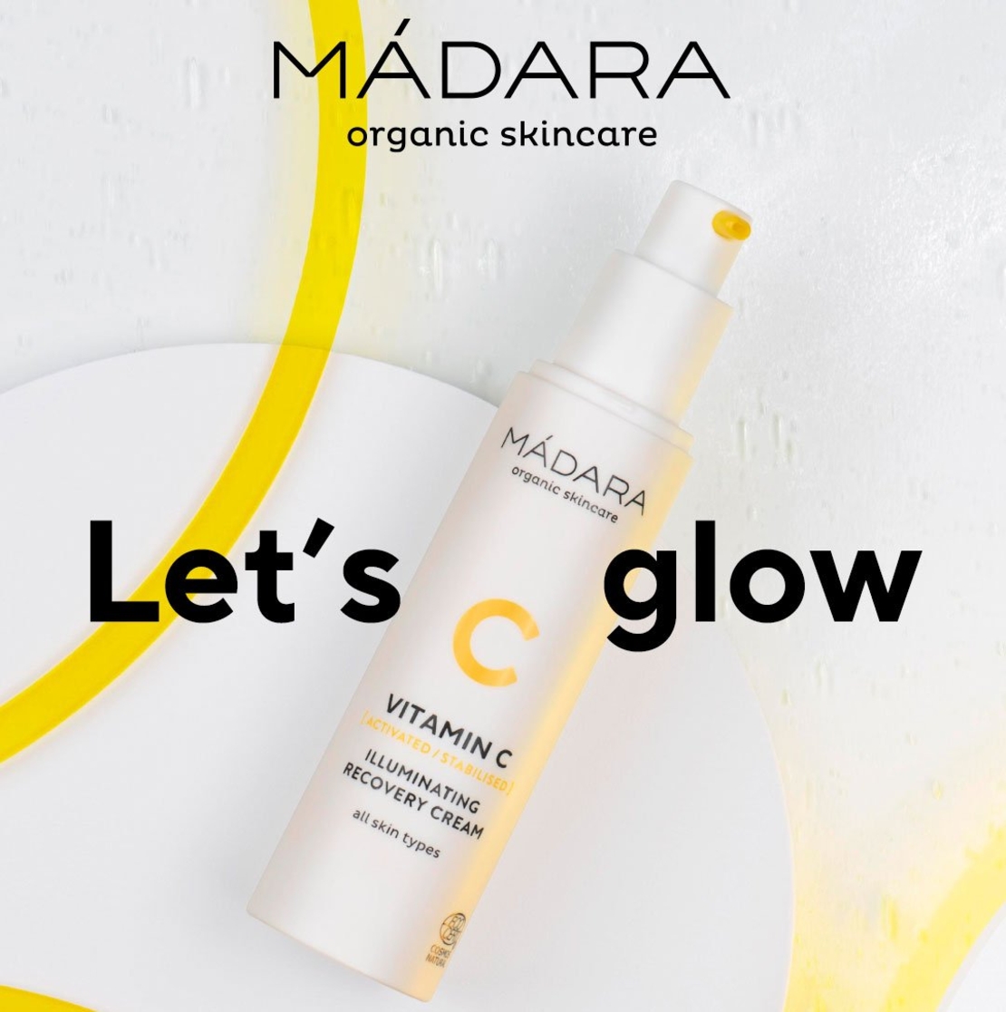 MÁDARA Vitamin C Cremă Iluminatoare cu Vitamina C și Acid Hialuronic 50ml