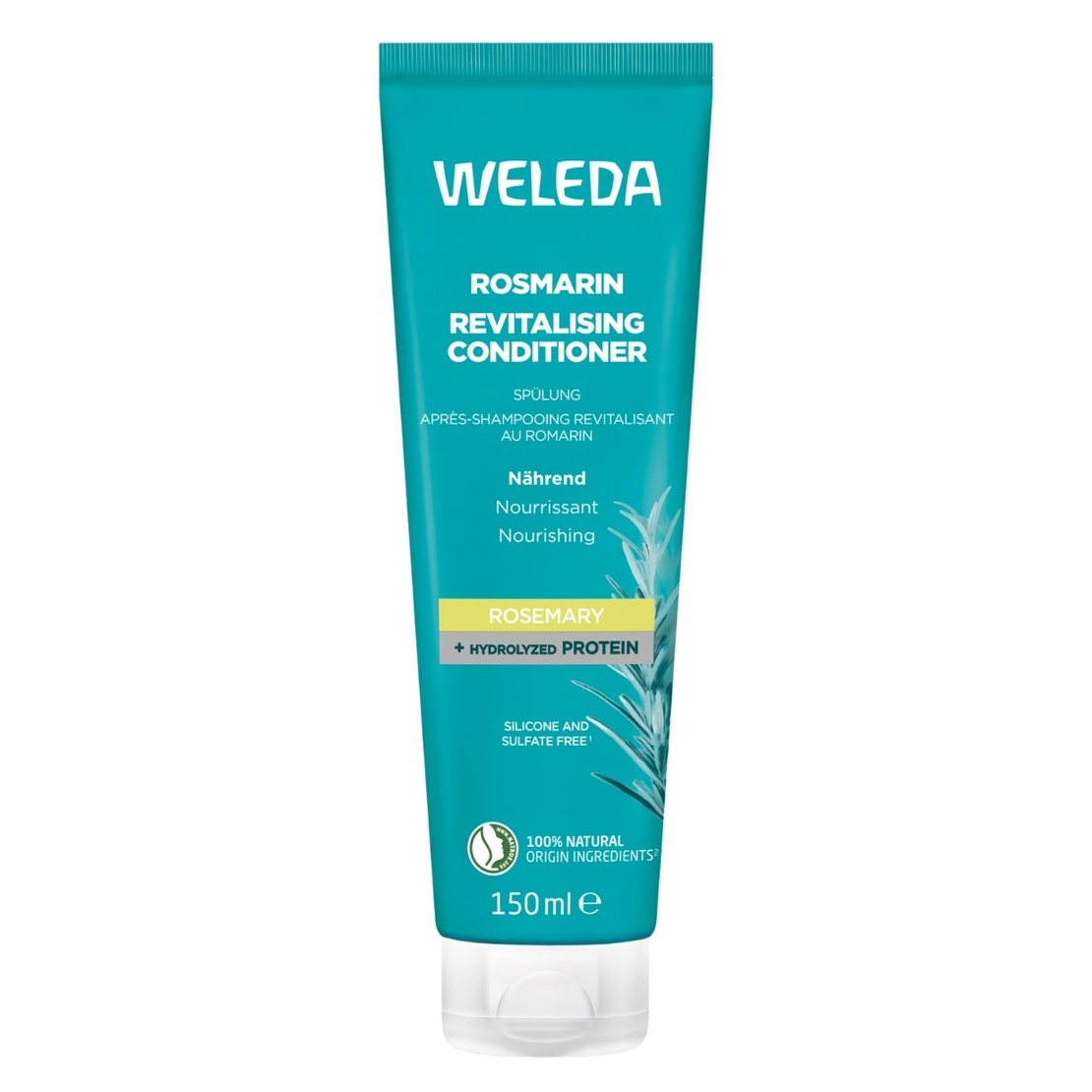 Weleda Balsam Revitalizant cu Rozmarin BIO – 150 ml | Volum și Îngrijire pentru Păr