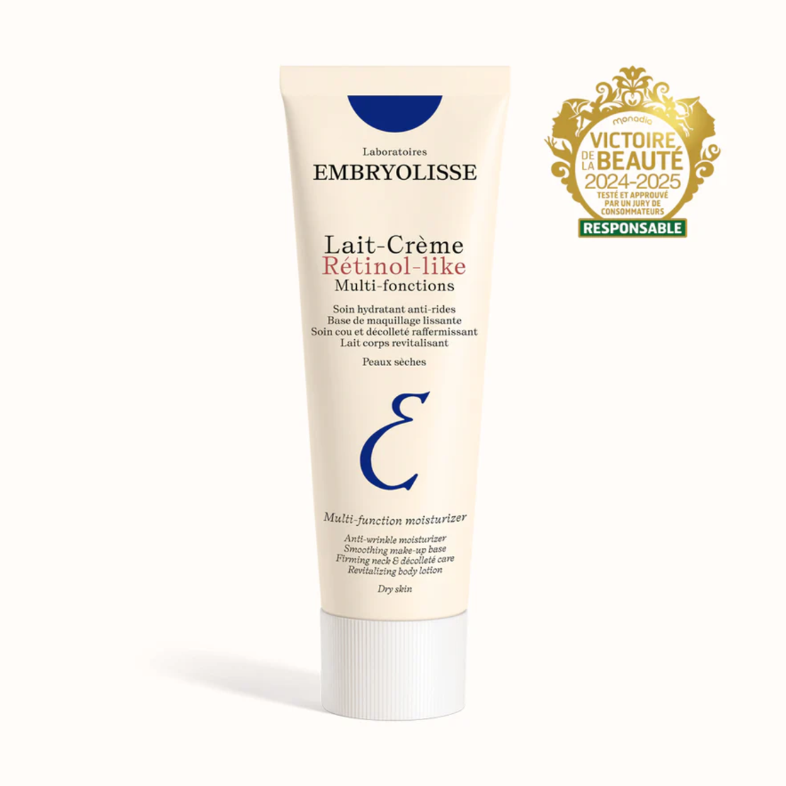 Embryolisse Lait-Crème Rétinol-like – Cremă regenerantă și anti-îmbătrânire cu efect asemănător retinolului 75ml