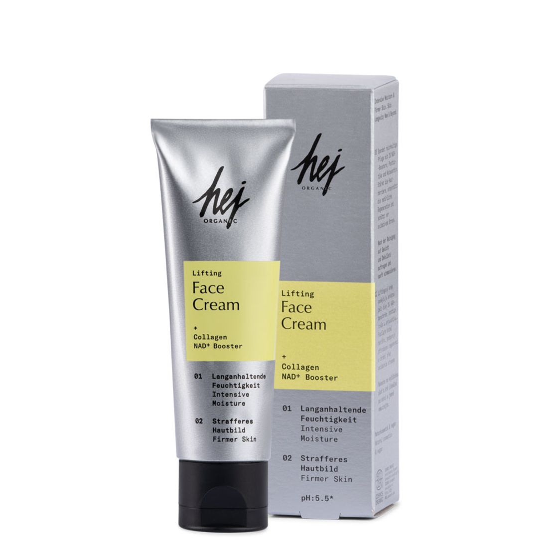 HEJ ORGANIC Cremă de față Lifting LONGEVITY | cu colagen 50ml