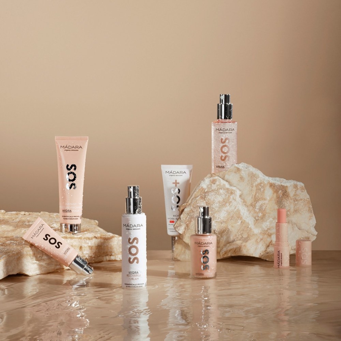 MÁDARA SOS HYDRA REPAIR Ser intensiv hidratant pentru ten deshidratat 30 ml
