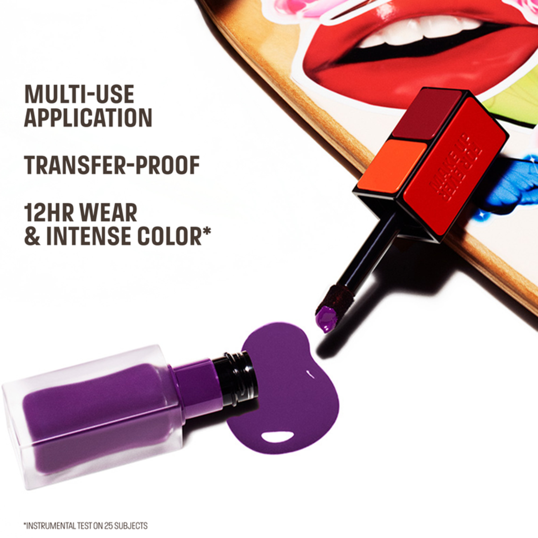 MAKE UP FOR EVER Artist Liquid Color Matte – Culoare lichidă multifuncțională pentru buze, obraji și pleoape 6ml