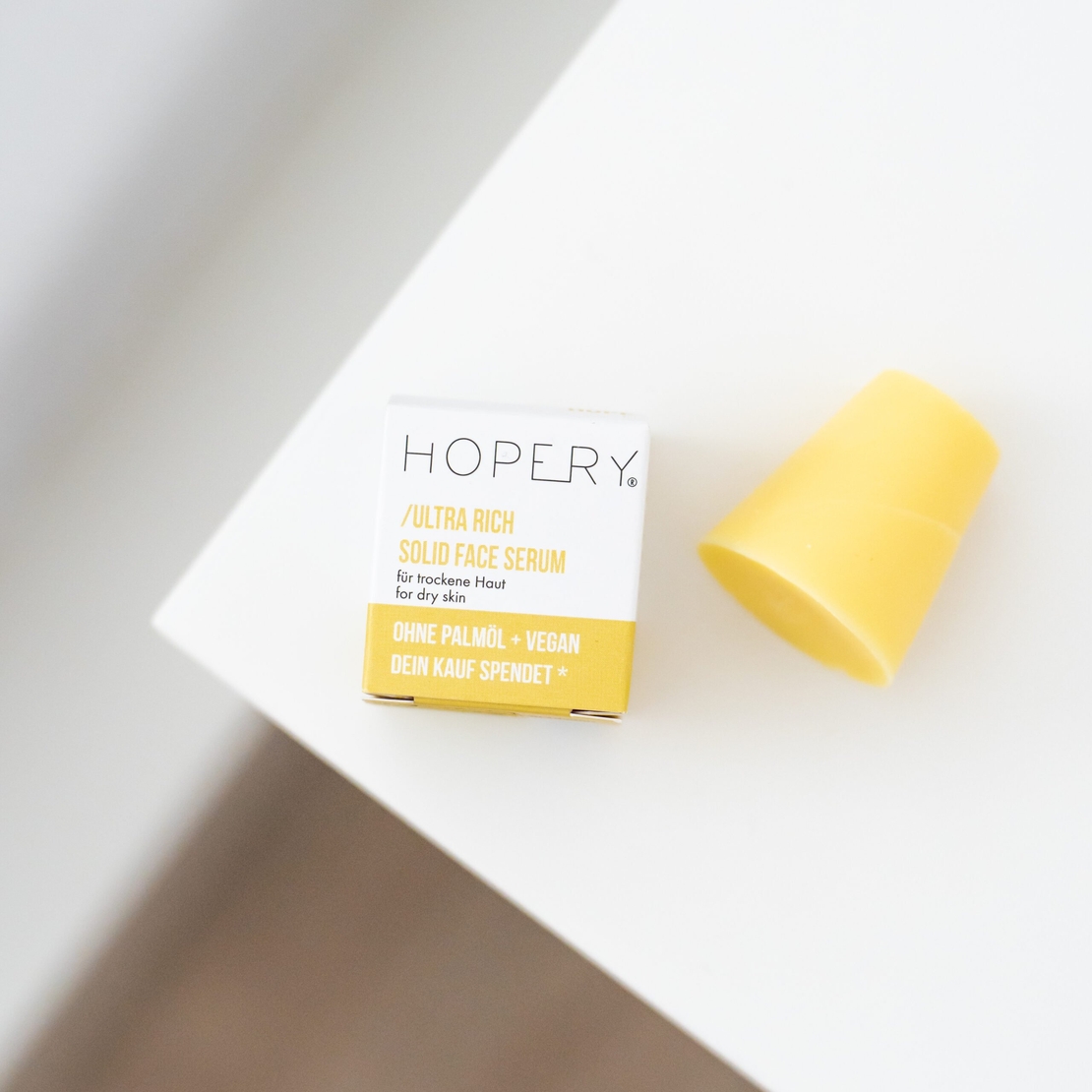 HOPERY Ser Solid Ultra Rich pentru Ten Uscat 16g – Vegan, Organic și Fără Plastic