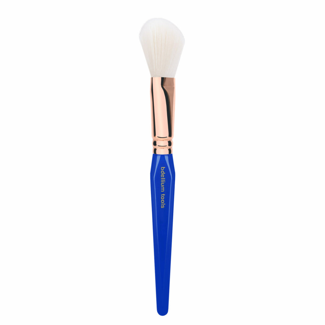 Bdellium Tools Golden Triangle Series-  962 Slanted Blusher - PENSULĂ PENTRU FARD DE OBRAZ ȘI PRODUSE PUDRATE - 962 GT