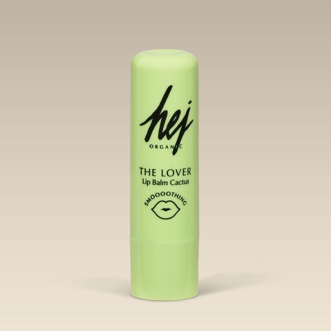 HEJ ORGANIC THE LOVER Balsam de buze natural vegan cu unt de shea și ulei de argan 5g