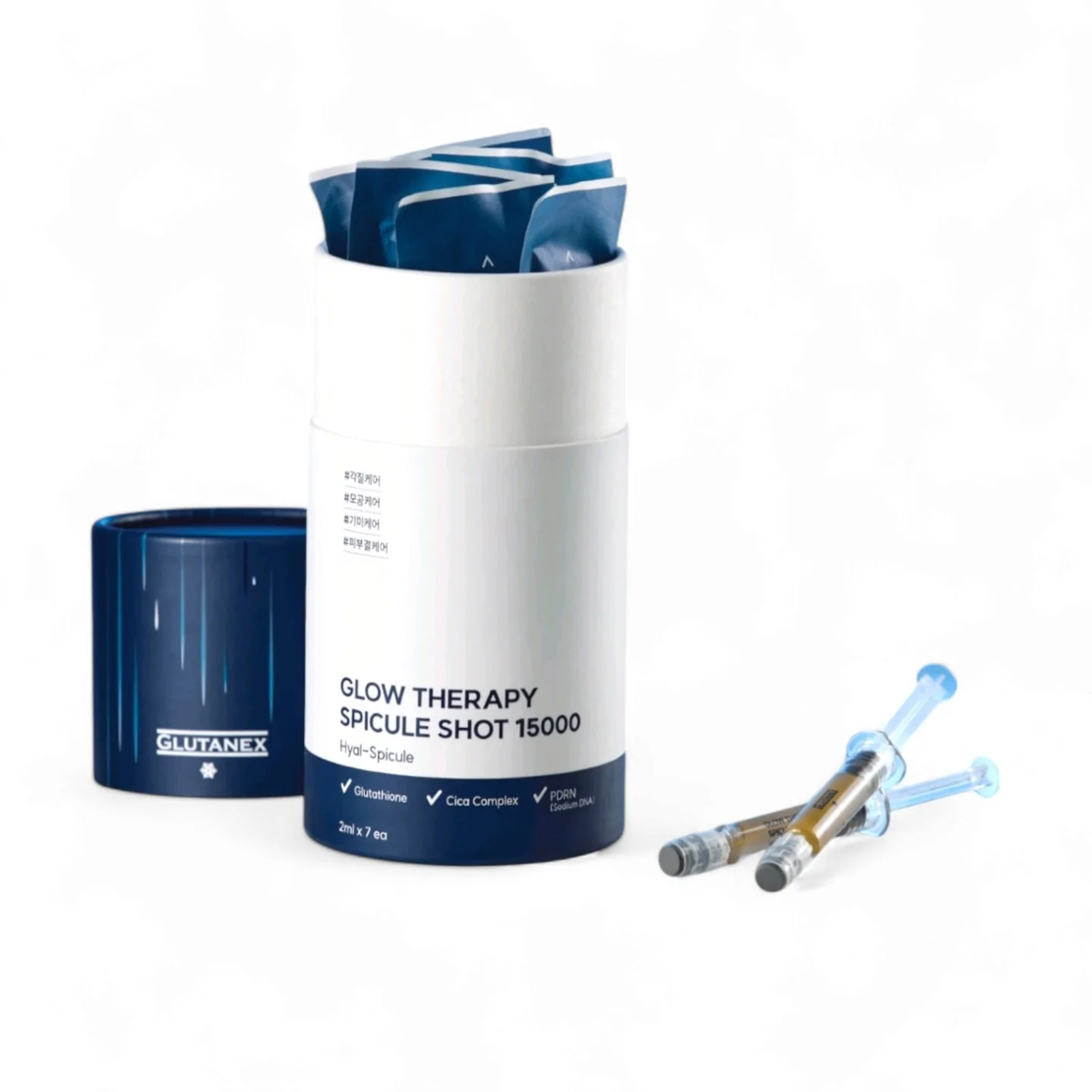 Glow Therapy Spicule Shot 15000 – Ser cu Micro-Spicule, Acid Hialuronic și Regenerare Pielii