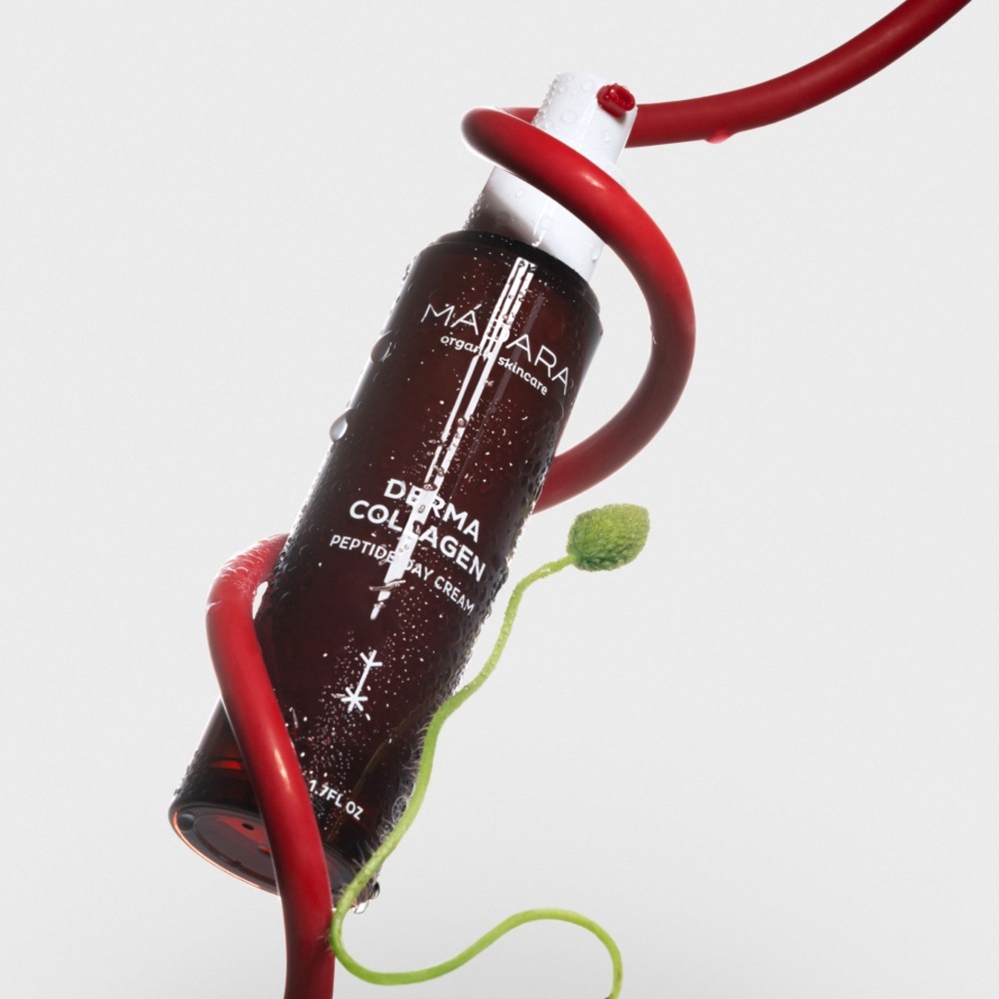 MÁDARA DERMA COLLAGEN Cremă de Zi cu Peptide BIO & VEGAN – 50 ml | Fermitate și Hidratare