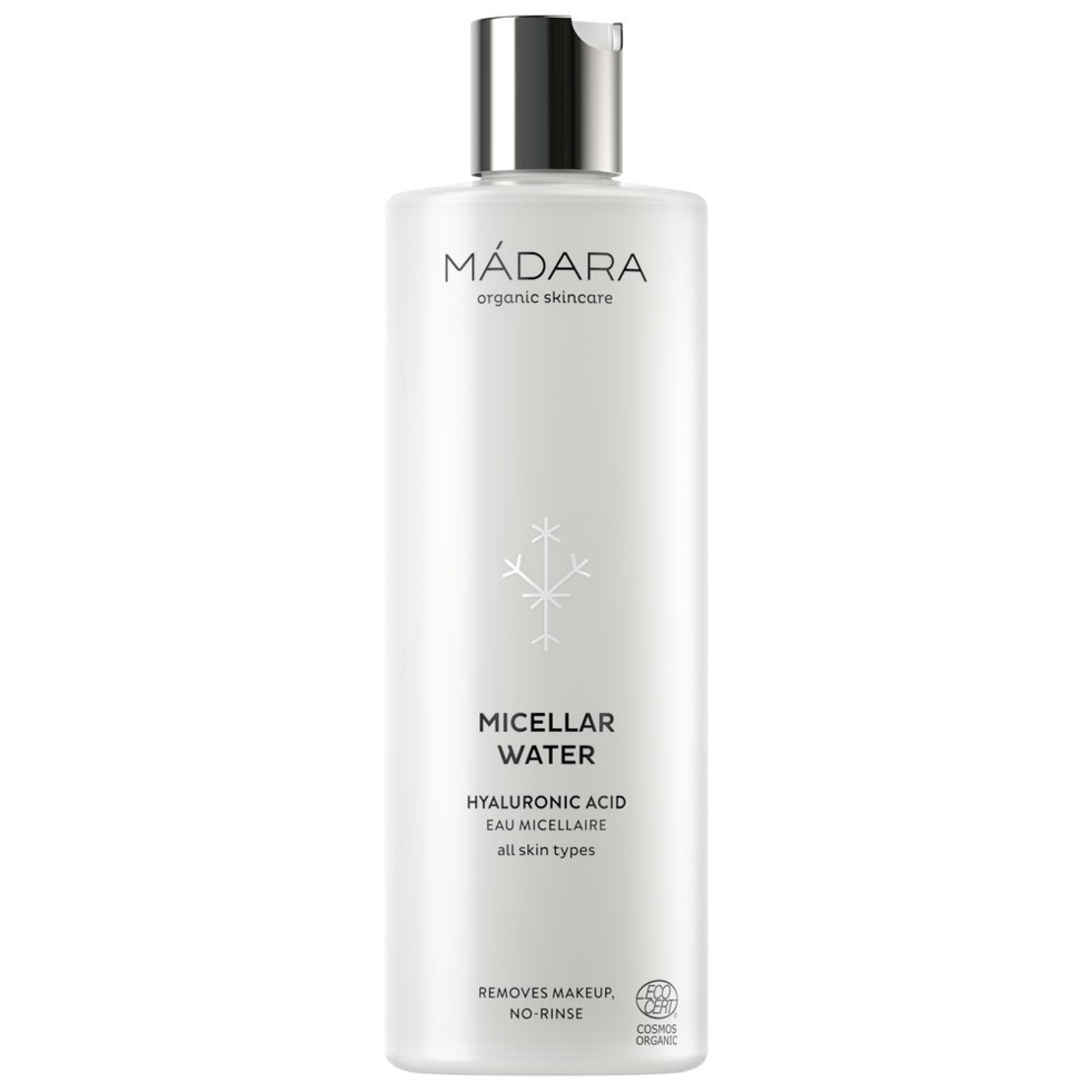 MÁDARA Apă Micelară cu Acid Hialuronic BIO VEGAN – 400 ml | Demachiere și Hidratare