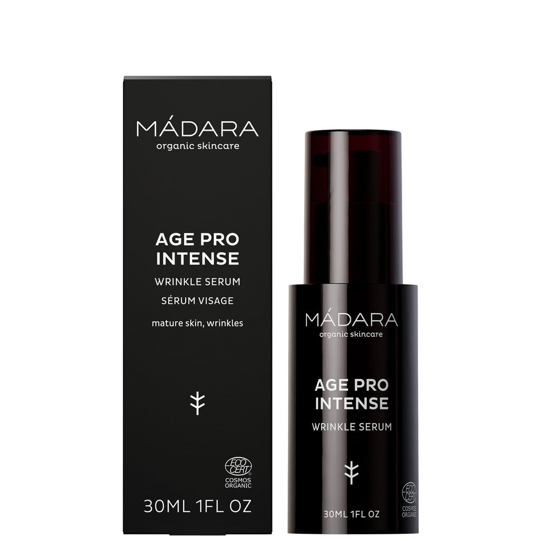 MÁDARA AGE PRO INTENSE Ser Anti-Aging 30ml – Ser pentru Ten Matur cu Acid Hialuronic și Alge Marine