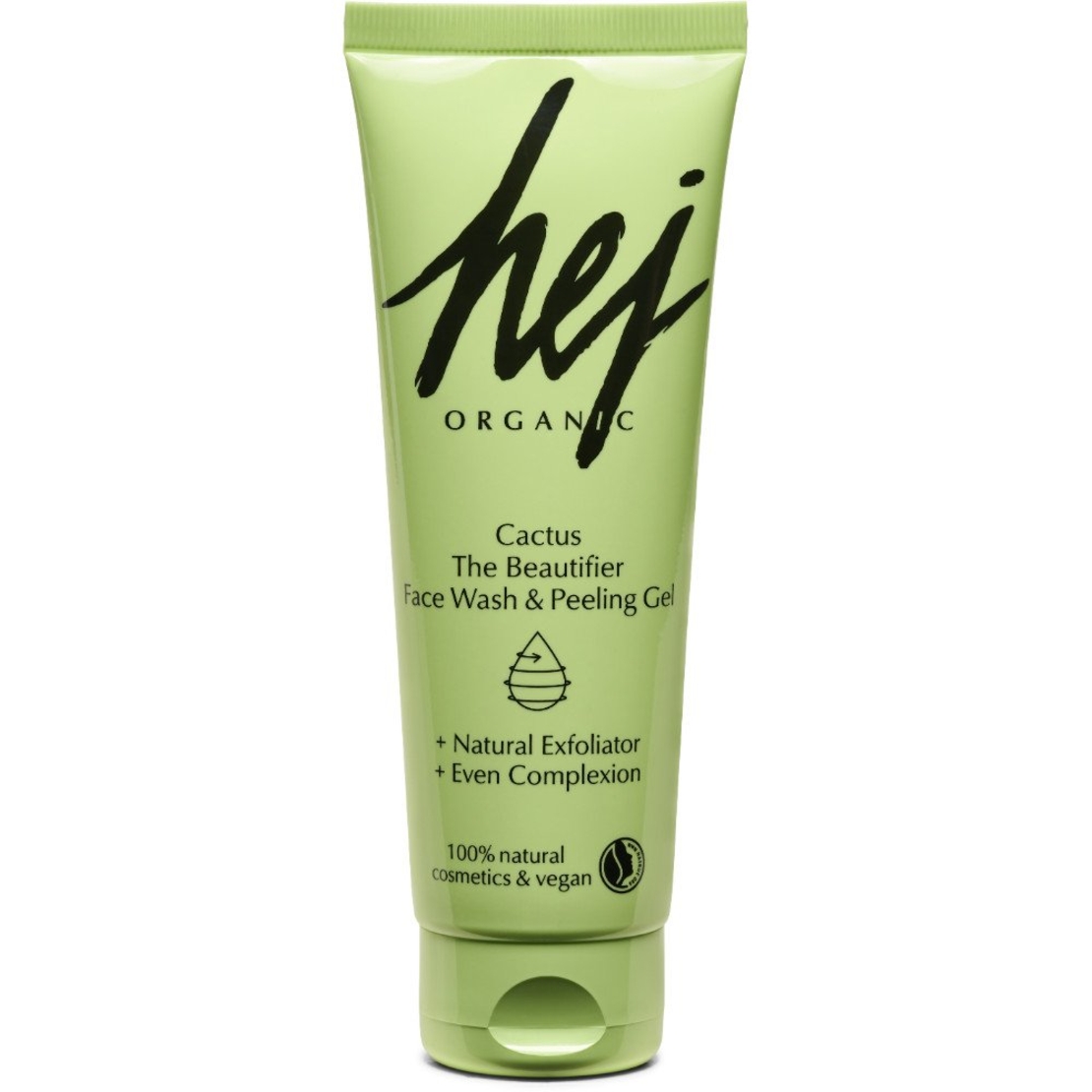 HEJ ORGANIC THE BEAUTIFIER Gel de curățare+ peel CACTUS vegan 125ml