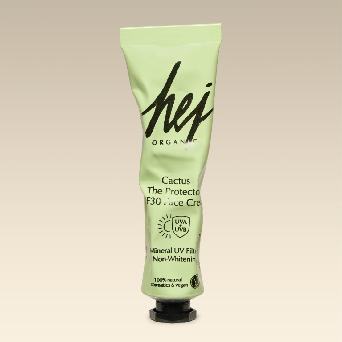 HEJ ORGANIC Cremă de zi SPF 30 CACTUS THE PROTECTOR cu filtre minerale 30ml