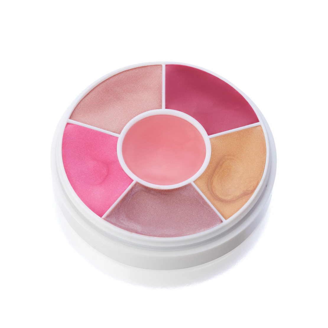 Ben Nye Lip Gloss Wheel - Paletă cu 6 nuanțe de luciu de buze