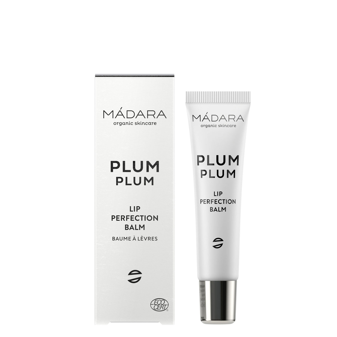 MÁDARA Plum Plum Lip Balm 15ml – Balsam de buze BIO, organic și hidratant