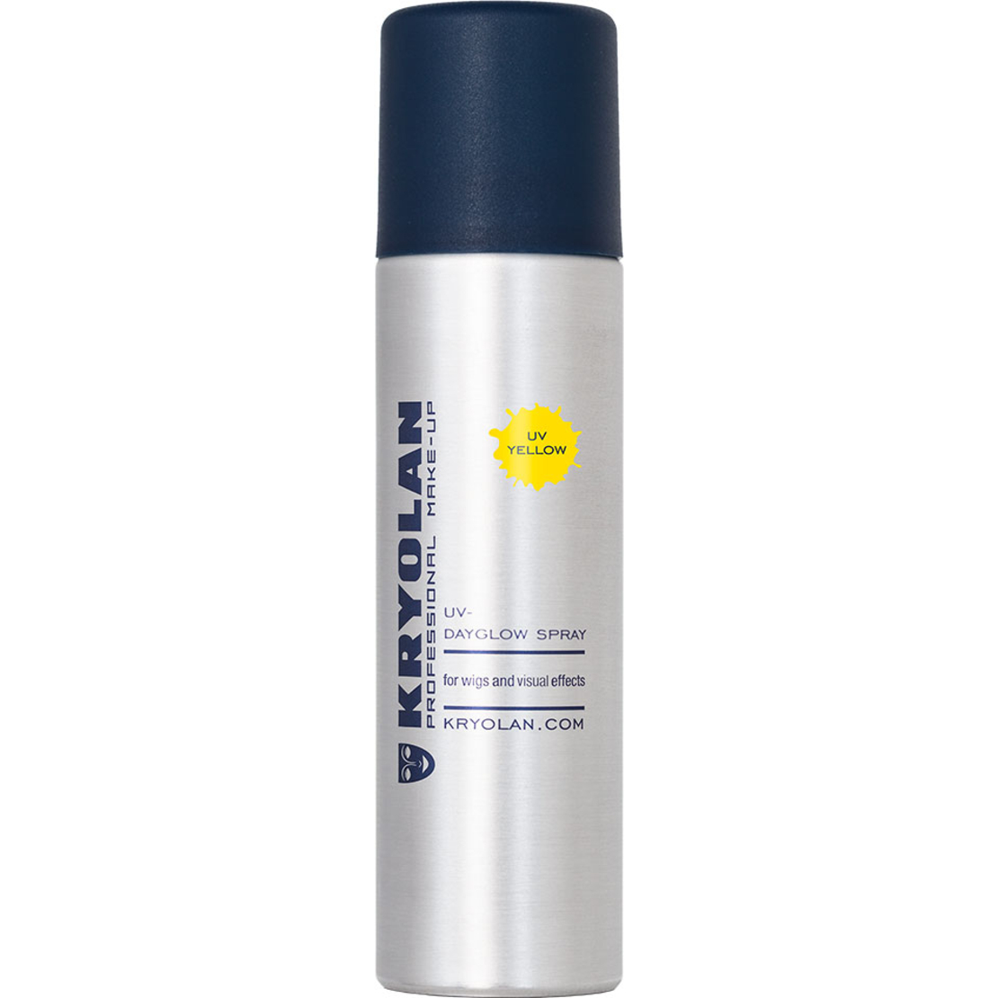 Kryolan UV-Dayglow Spray – Spray fluorescent colorat 150ml