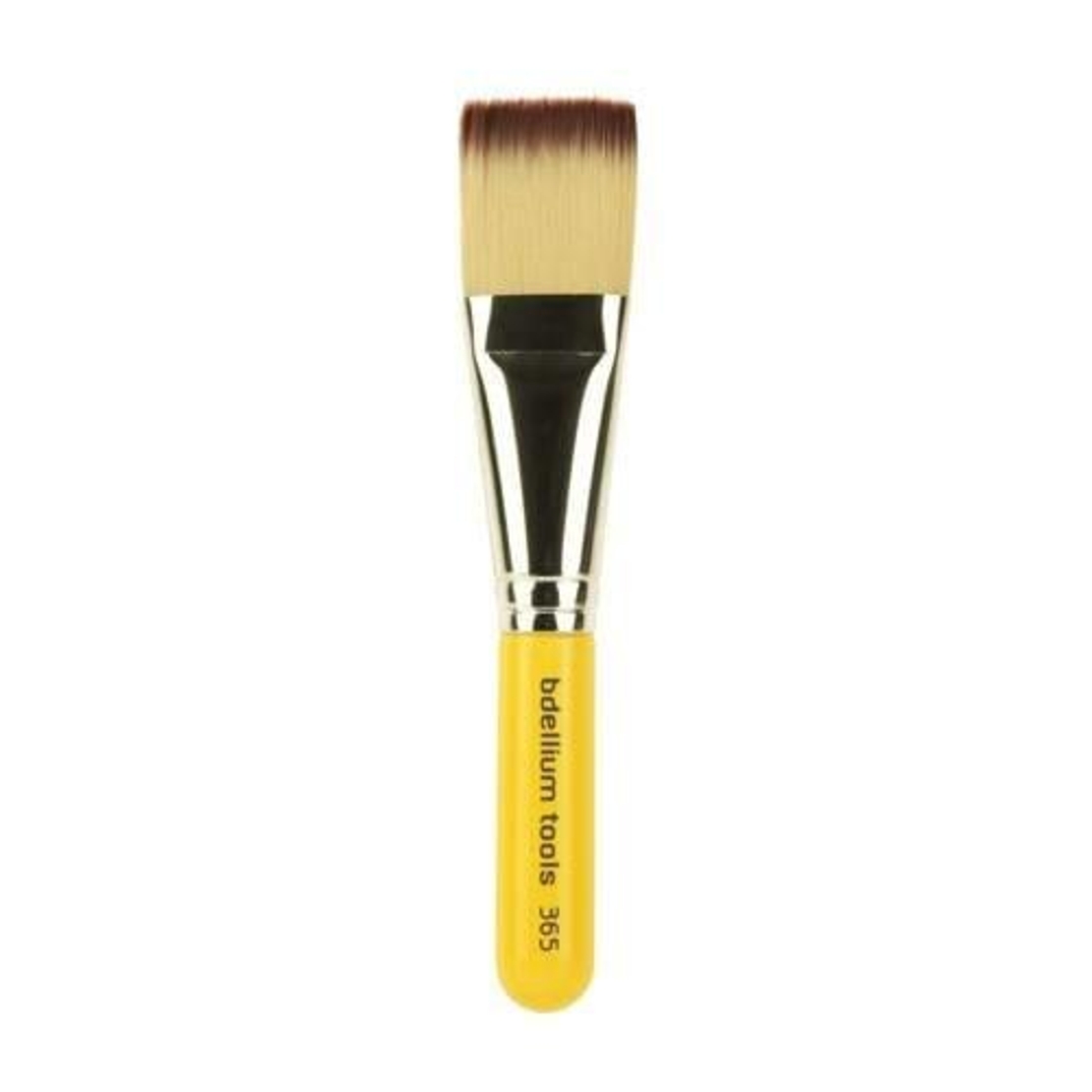 Bdellium Tools Travel Series Square Mask - Pensulă pentru produse lichide și cremoase Nr. 365 T