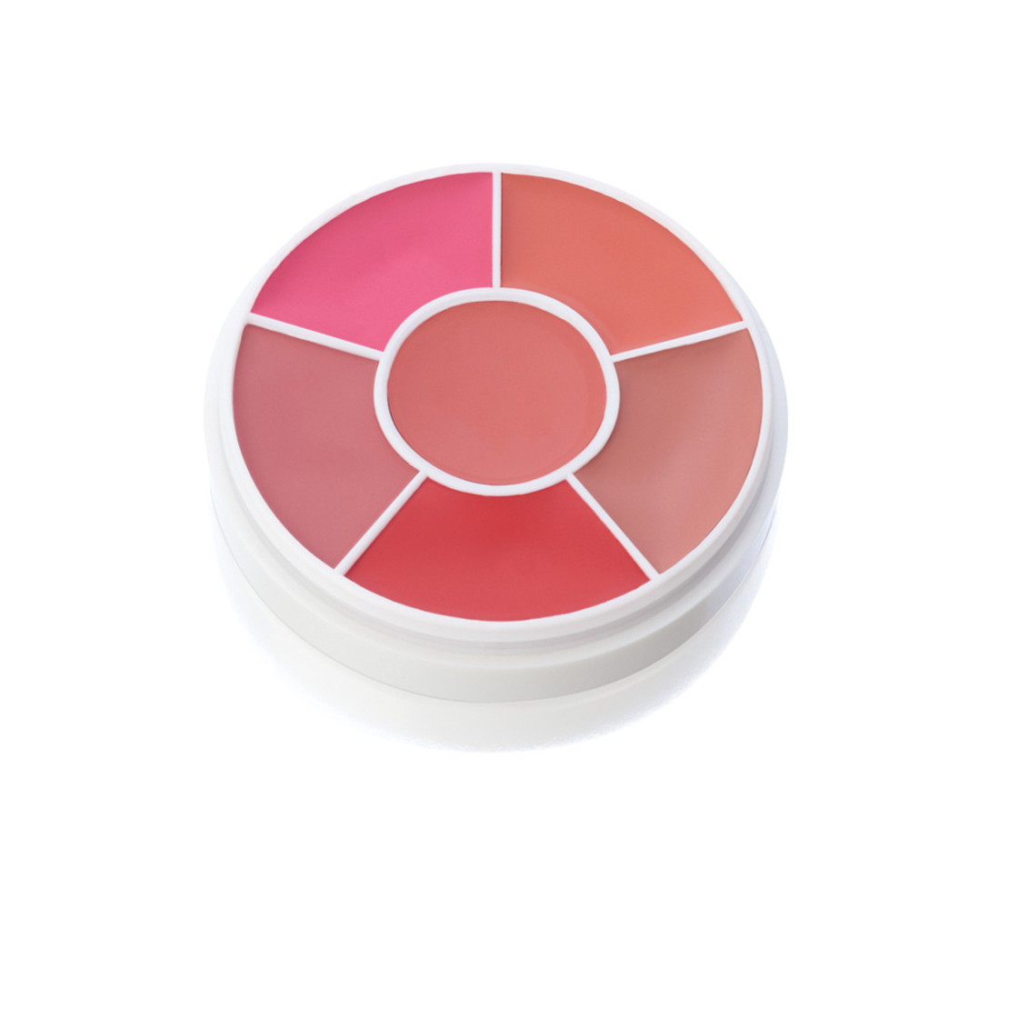 Ben Nye Creme Rouge Wheel Medley – Paletă profesională de blush cremă pentru toate tipurile de ten