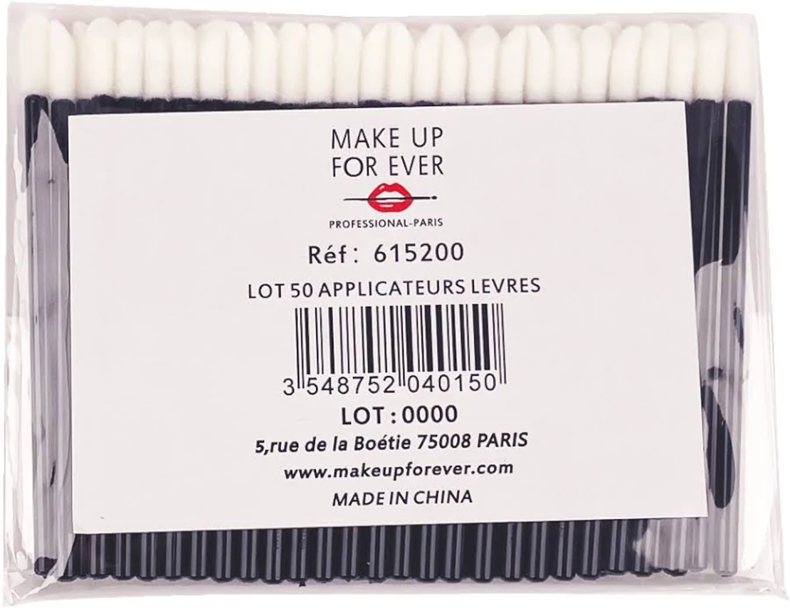 MAKE UP FOR EVER Applicateurs Lèvres – Set 50 aplicatoare de unică folosință pentru buze