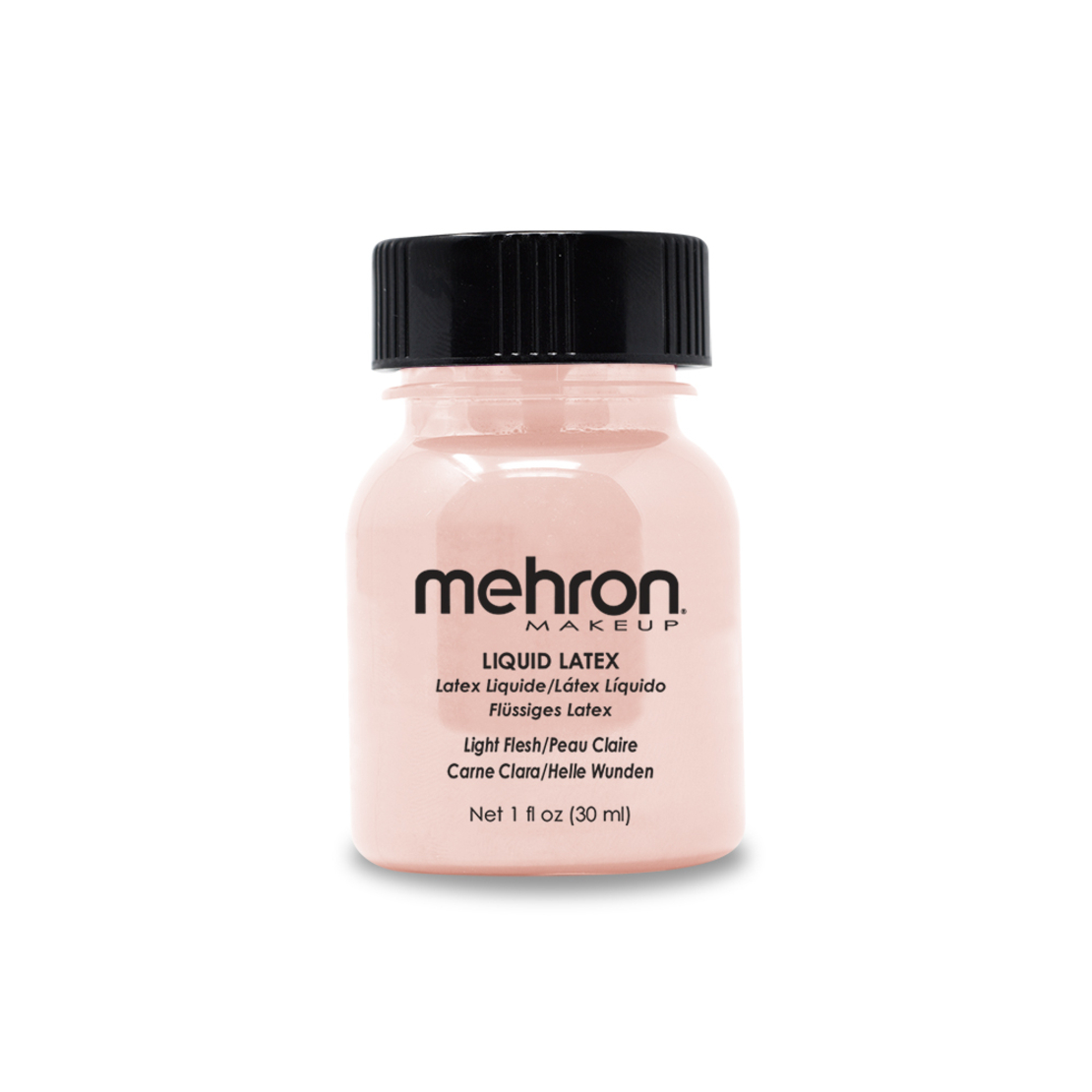 Mehron Liquid Latex Light Flesh 30 ml – Latex Lichid pentru Machiaj SFX și Efecte Speciale