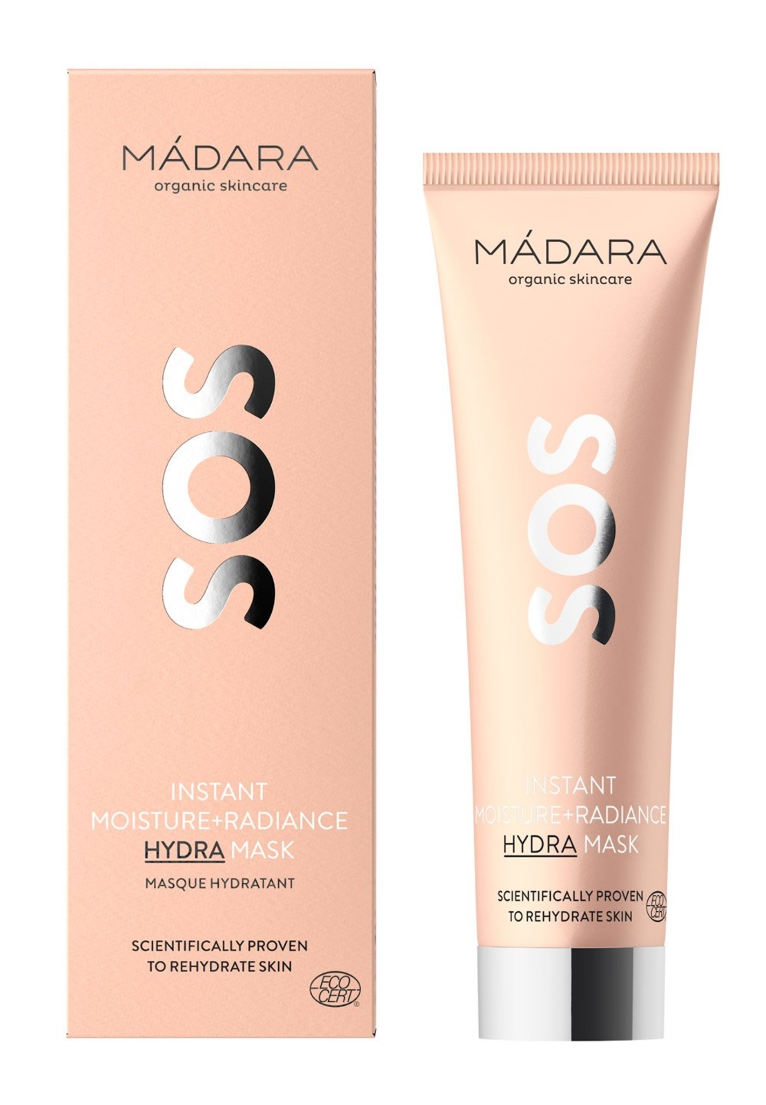 MÁDARA SOS HYDRA Mască hidratantă & iluminatoare 60ml