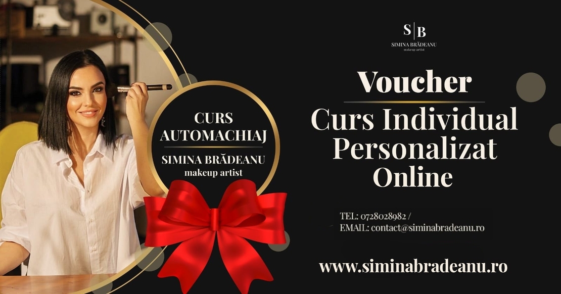 Voucher Curs Automachiaj Individual ONLINE