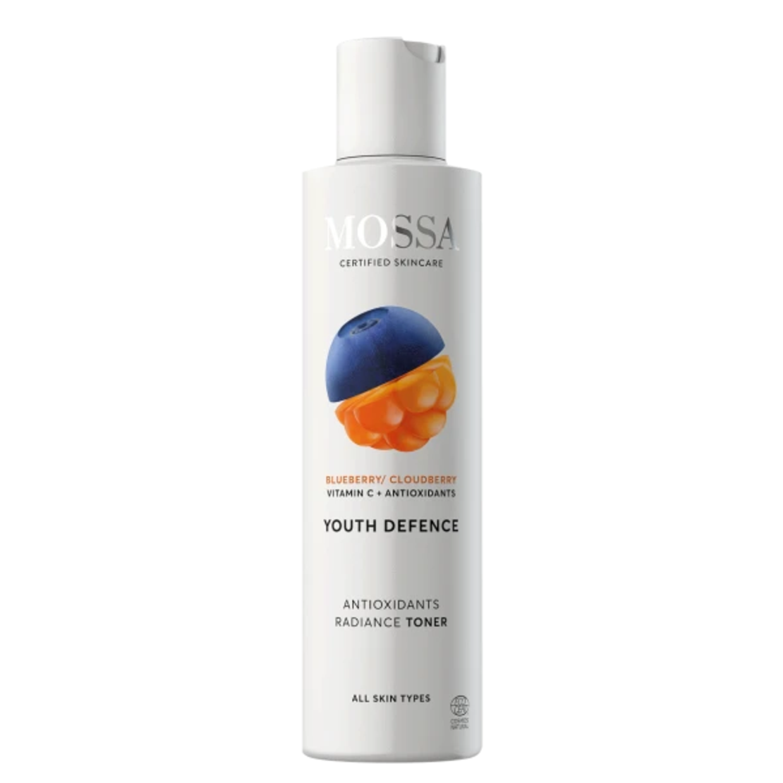 MOSSA Youth Defence Toner Antioxidant BIO – Loțiune Tonică Antioxidantă pentru Ten Radios