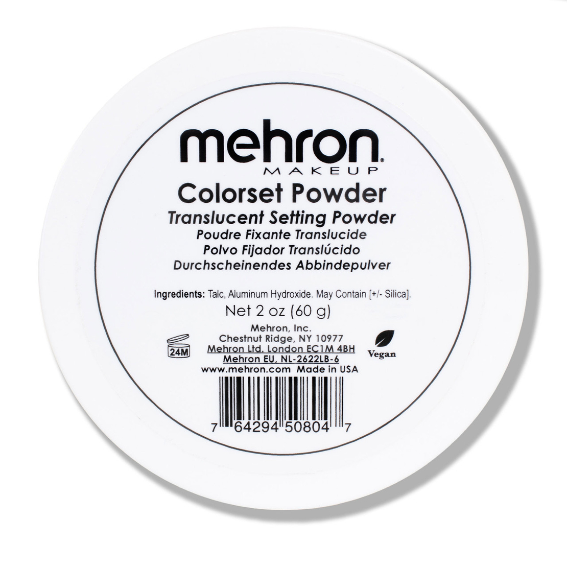 Mehron Colorset Powder - Pudră translucidă pentru fixare 60g