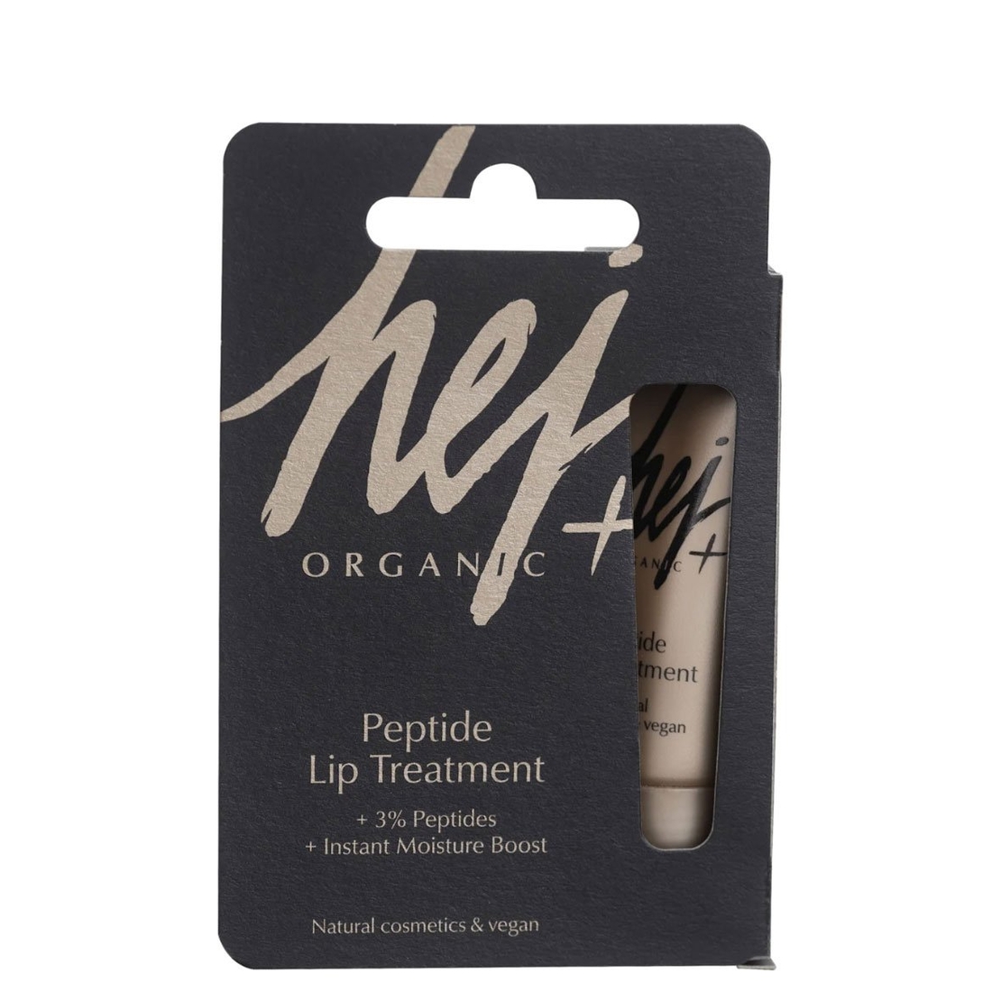 HEJ ORGANIC Tratament pentru Buze cu Peptide Vegan 8ml – Hidratare și Efect Glossy