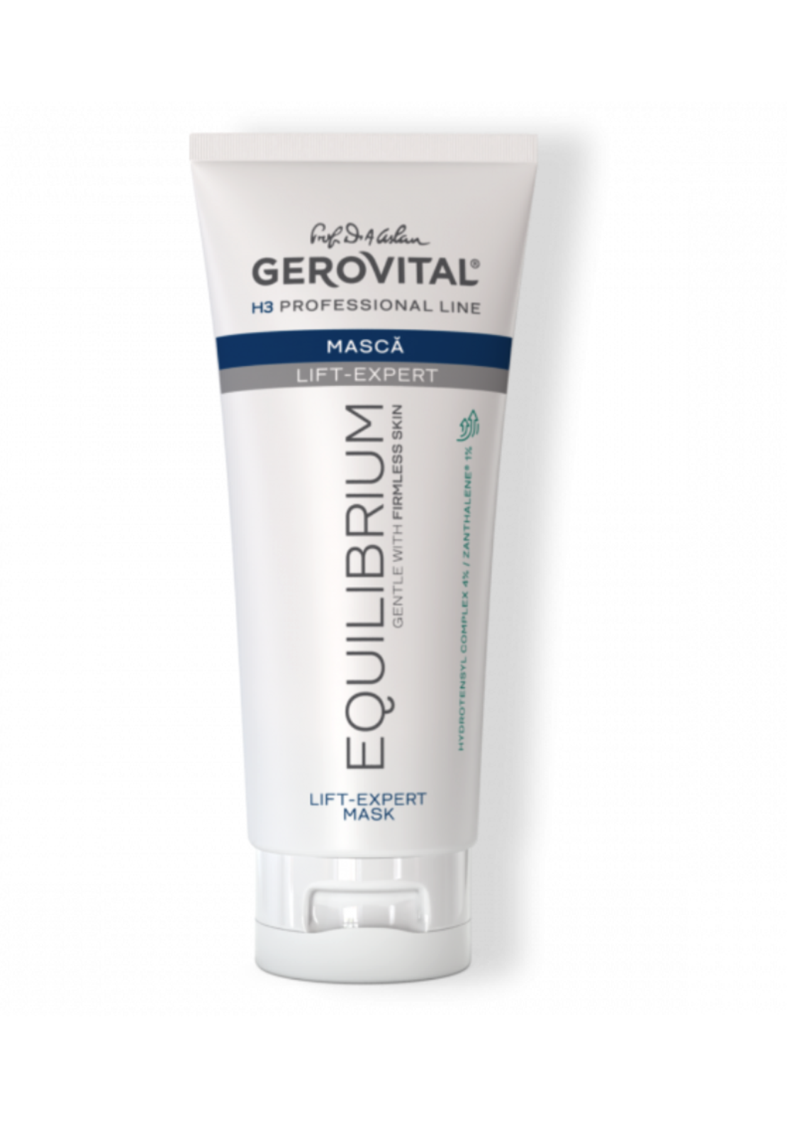 Gerovital H3 Equilibrium - Mască Lift-Expert Fermitate și Elasticitate pentru Ten Matur cu Acid Hialuronic 200 ml