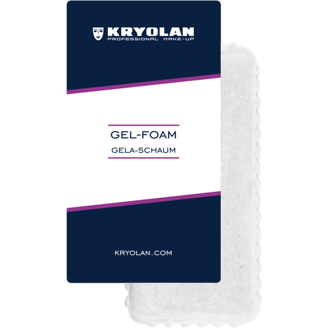 Kryolan Gel Foam - Spumă din gelatină pentru prostetică 45g