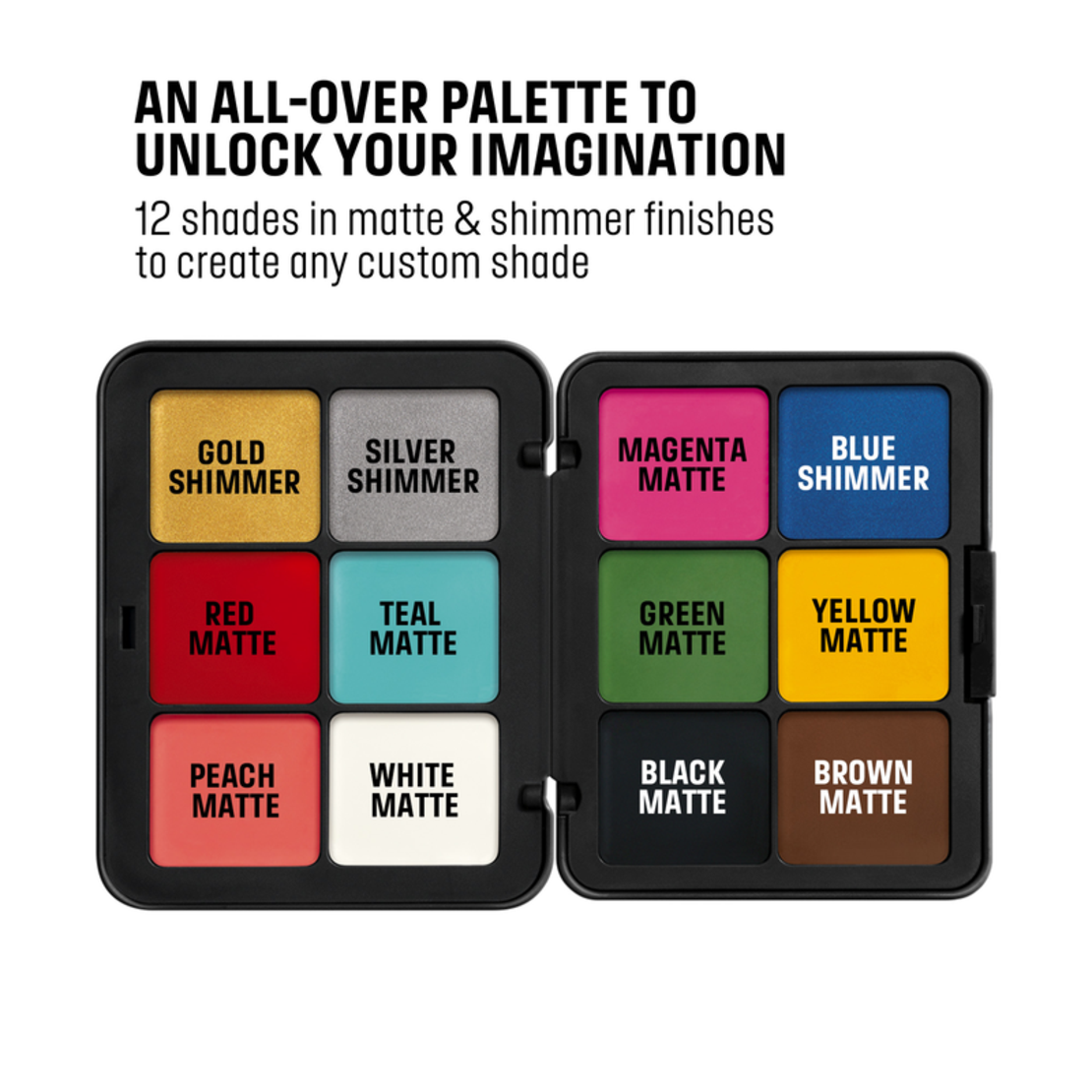 MAKEUP FOR EVER ARTIST COLOR PALETTE - PALETĂ CULORI CREMOASE - 26.5G