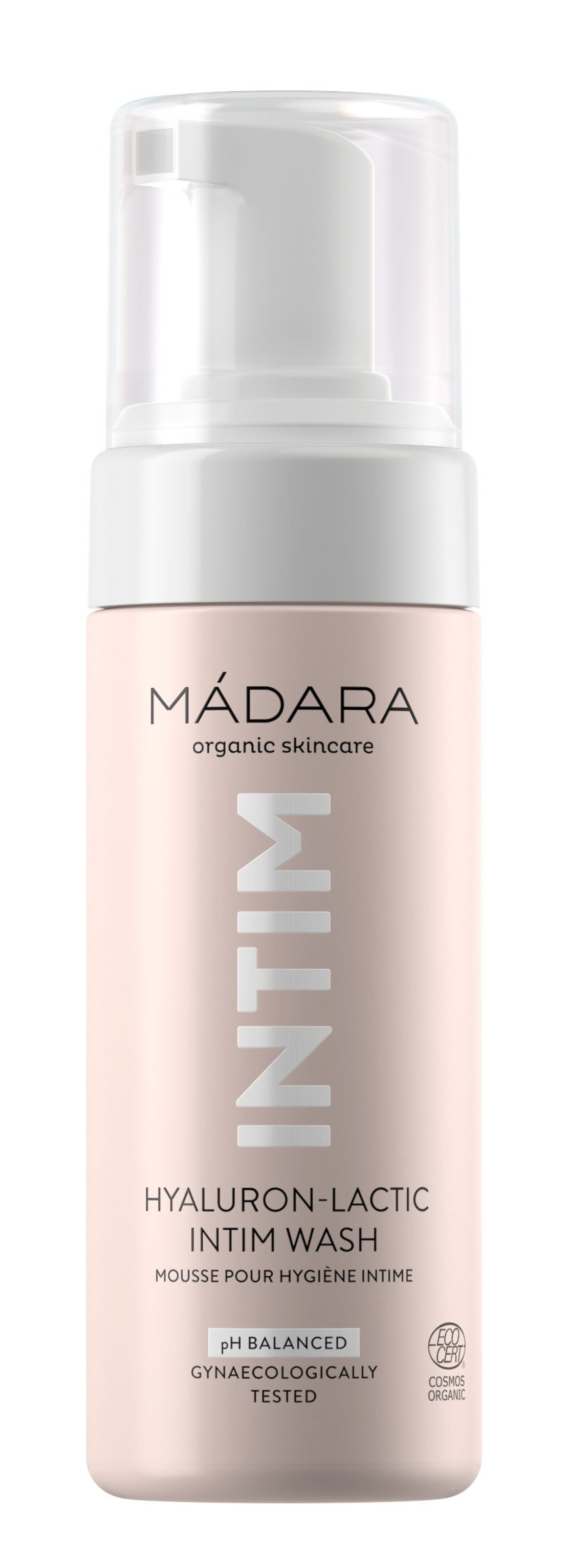 MÁDARA Spumă pentru Igiena Intimă cu Acid Hialuronic și Acid Lactic 150ml