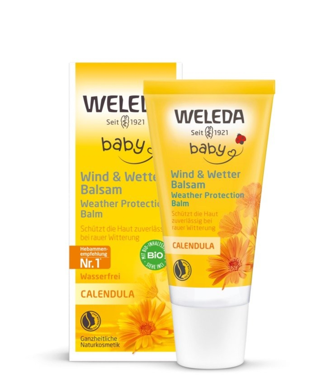 Weleda Baby Balsam Vânt și Frig BIO – 30 ml | Protecție pentru Pielea Bebelușului