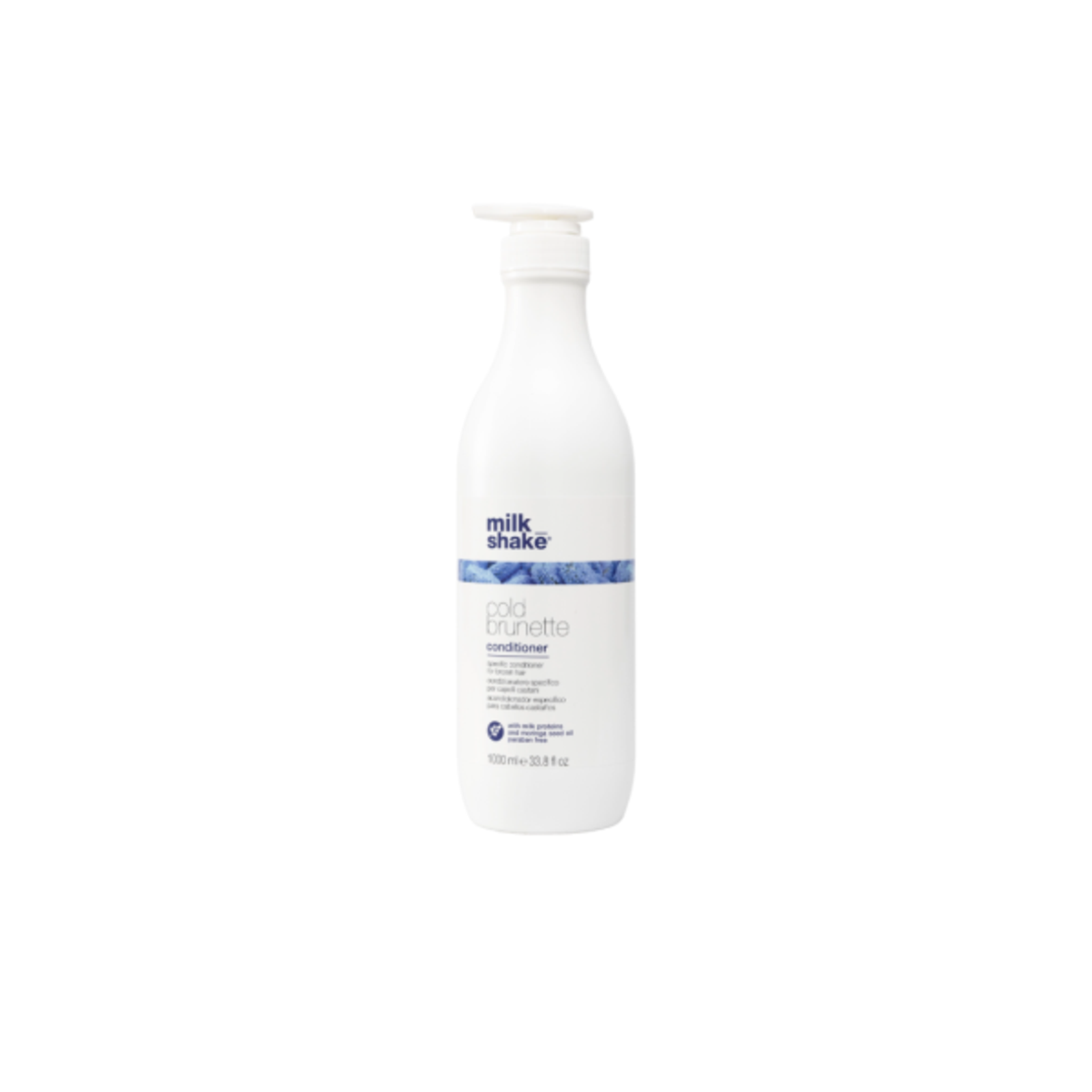 Milk_Shake Cold Brunette Conditioner- balsam profesional special pentru păr șaten sau castaniu 1000 ml