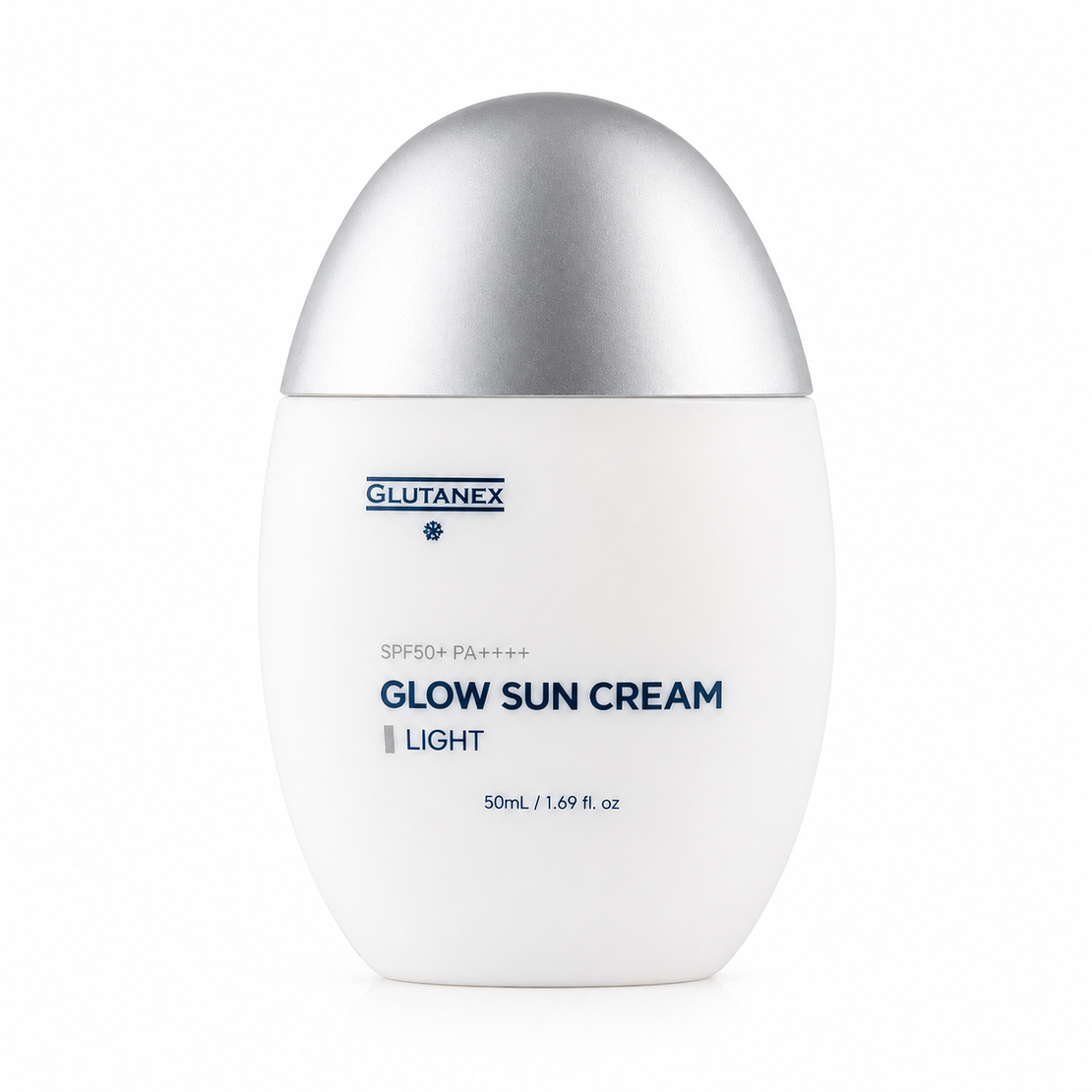 Glutanex Glow Sun Cream SPF 50+ – Cremă cu Protecție Solară UVA/UVB, Hidratare și Luminozitate 50 ml