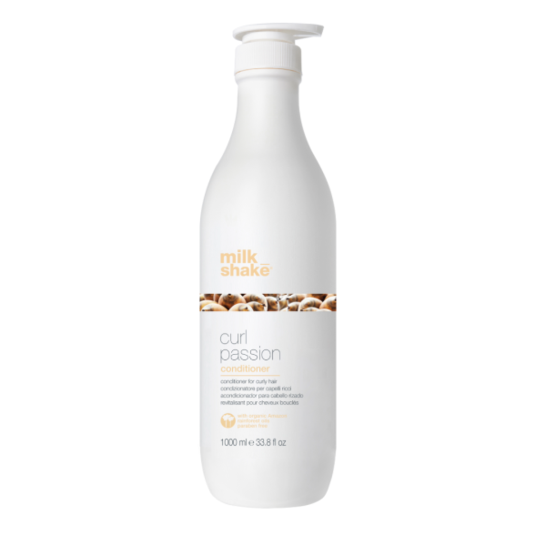 Milk_Shake Curl Passion Conditioner- balsam pentru păr creț, hidratează, catifelează și definește buclele 1000 ml