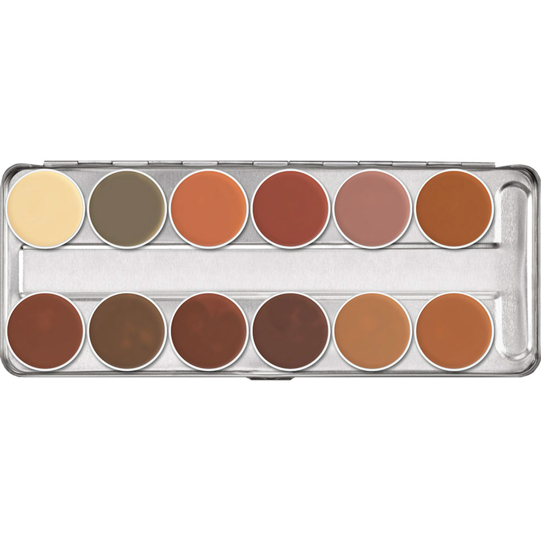 Kryolan Dermacolor Camouflage Palette - Paletă corectoare cu 12 nuanțe