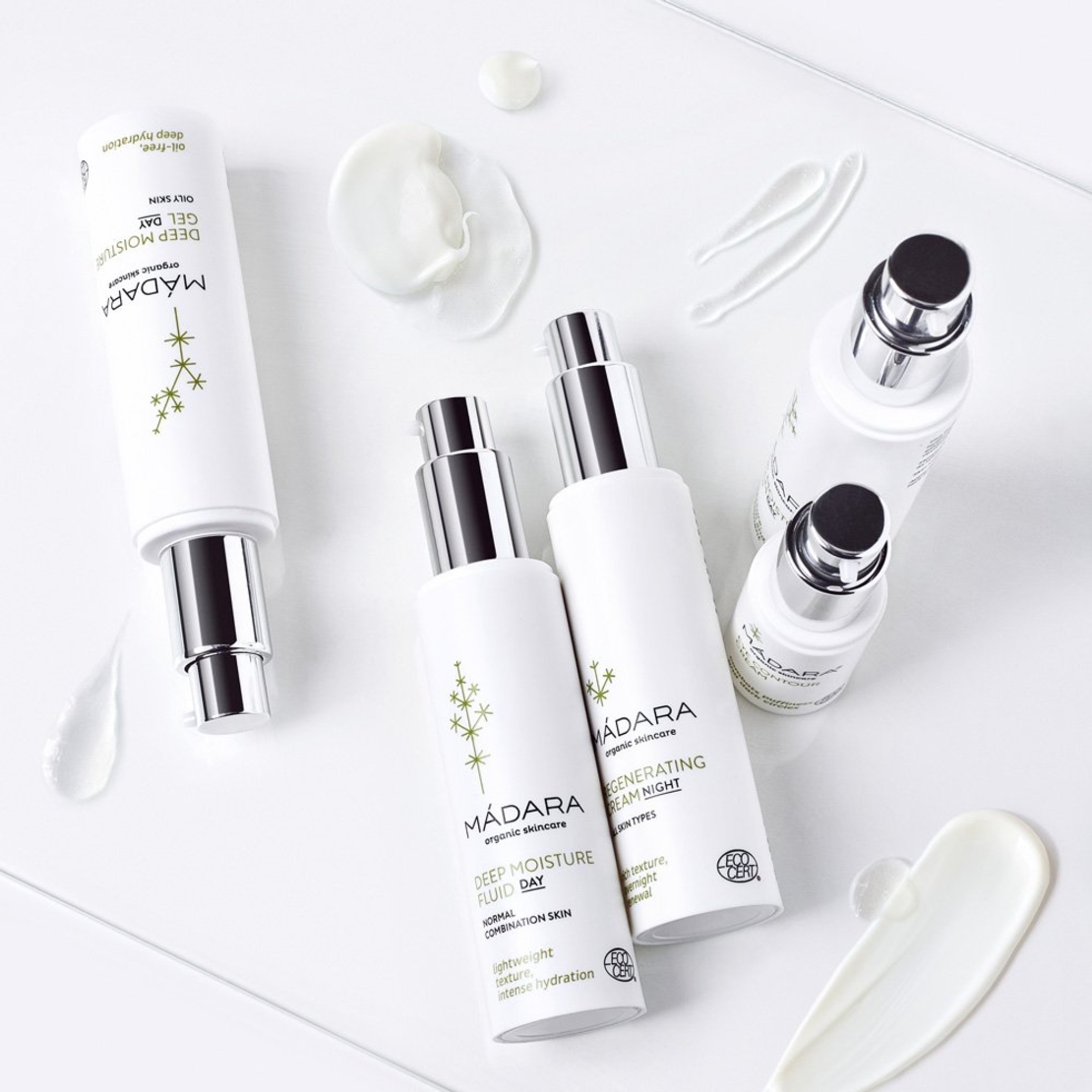 MÁDARA DEEP MOISTURE Cremă Contur Ochi BIO VEGAN – 15 ml | Hidratare 24H