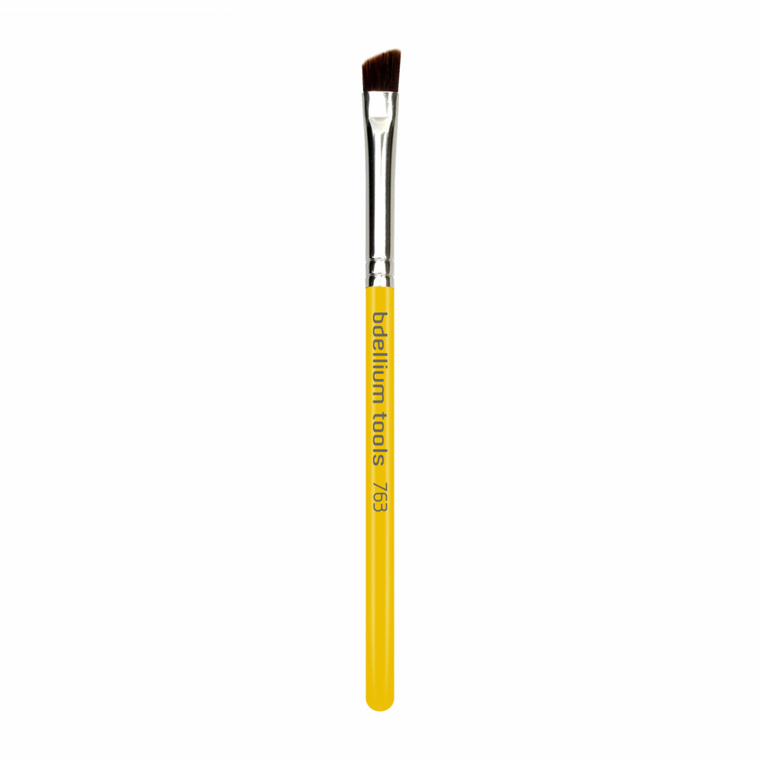 Bdellium Tools Travel Series Angled Brow - Pensulă unghiulară pentru sprâncene Nr. 763 T