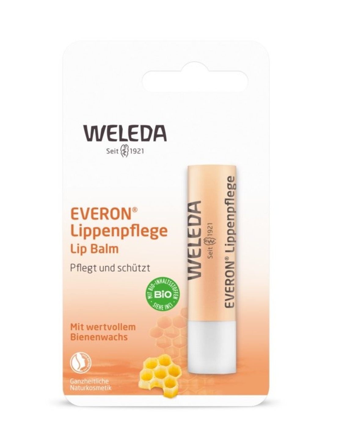 Weleda Everon Balsam de Buze BIO SPF 4 – 4 g | Protecție și Hidratare